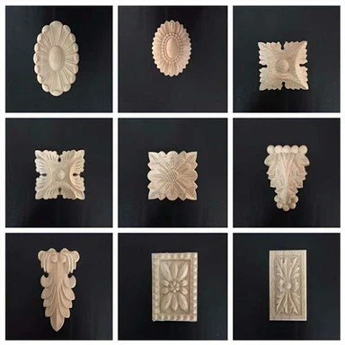 Appliques in legno per mobili