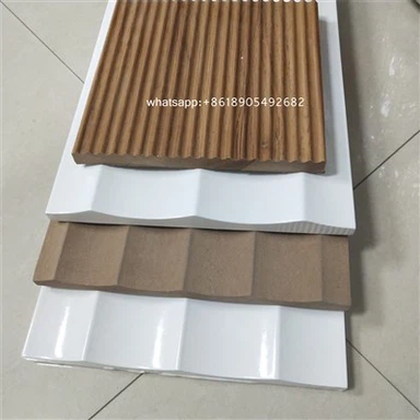 Pannello da parete 3D Wave in MDF